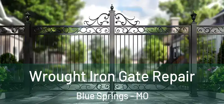 Wrought Iron Gate Repair Blue Springs - MO